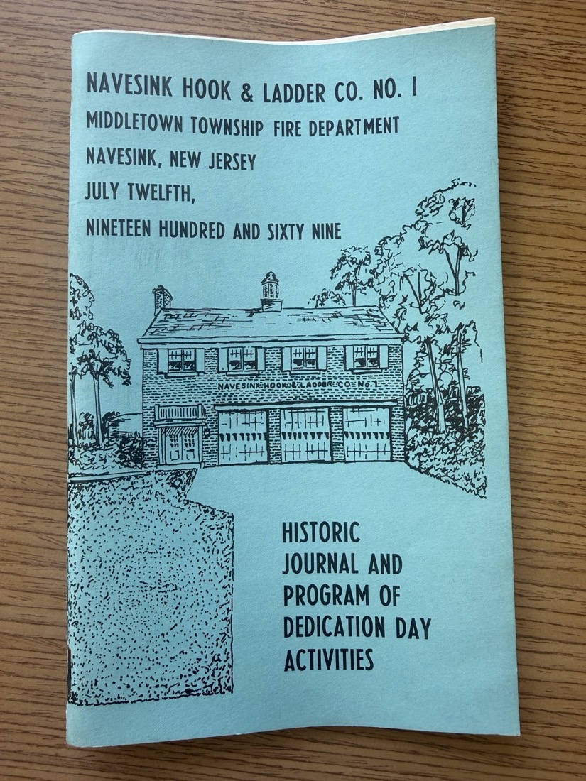 The 1969 firehouse dedication