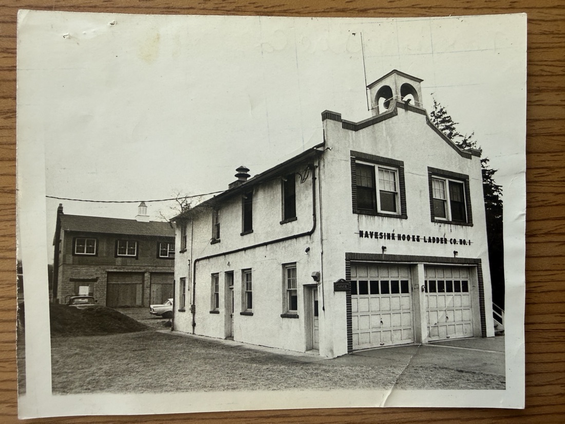 The 1969 firehouse dedication